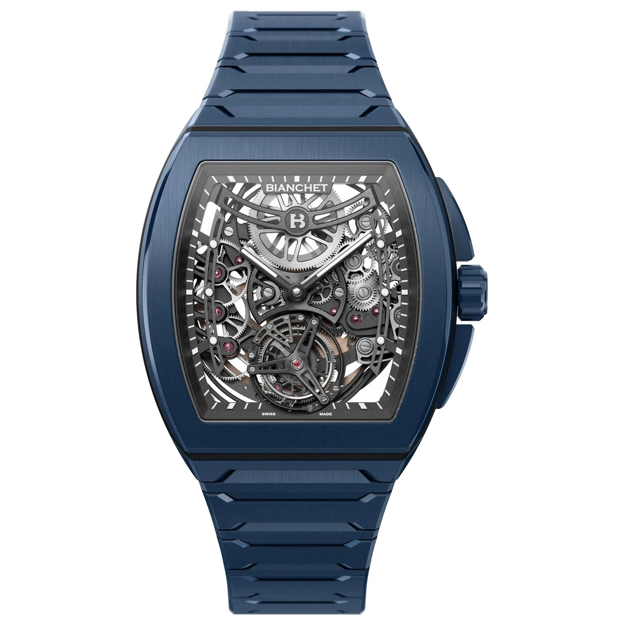 Bianchet Ultrafino Tonneau TNUFFTSKCMDB 40 mm kol saati