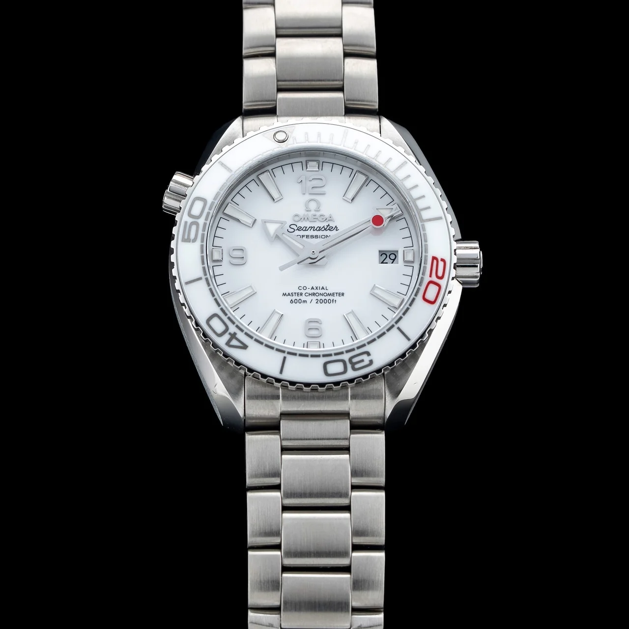 OMEGA Seamaster Planet Ocean Tokyo White Limited Edition 522.33.40.20.04.004 210009N37328 39.5 mm kol saati