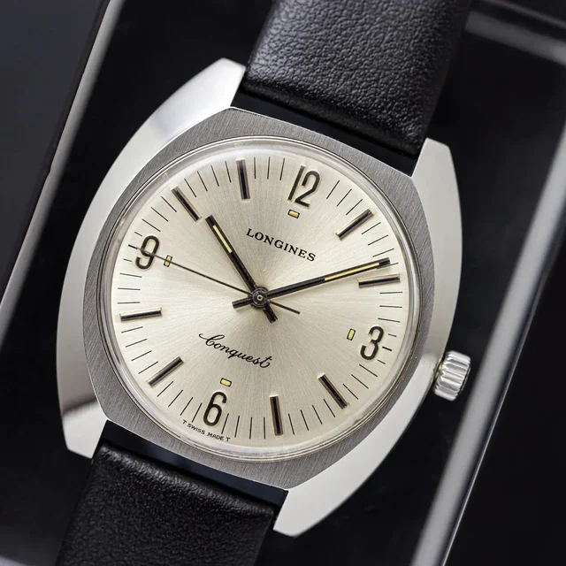 Longines Conquest, Ref. 1558-2, Cal. 6942, Men’s Manual Wind Vintage kol saati