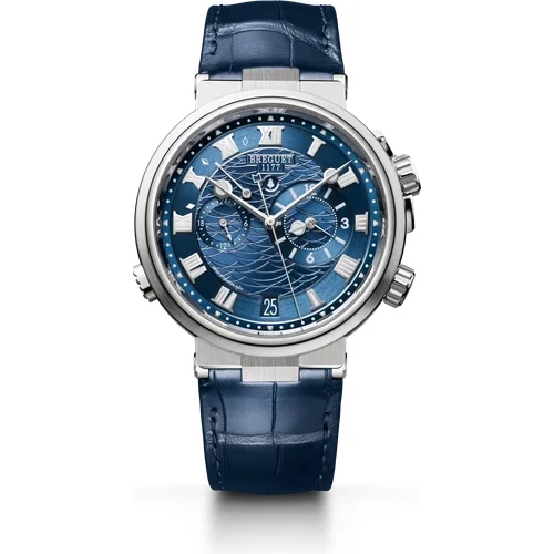 Breguet Marine Alarme Musicale 5547 5547BB/Y2/9ZU kol saati