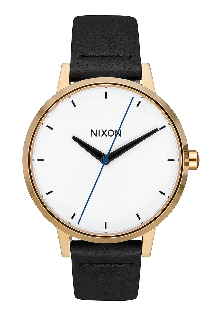 Nixon US Kensington Leather - Gold / Bar A108-3157-00 kol saati
