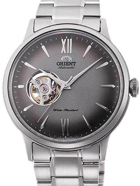 Orient Helios Open-Heart Automatic Dress Watch with Bracelet #RA-AG0029N10A 40.5 mm kol saati