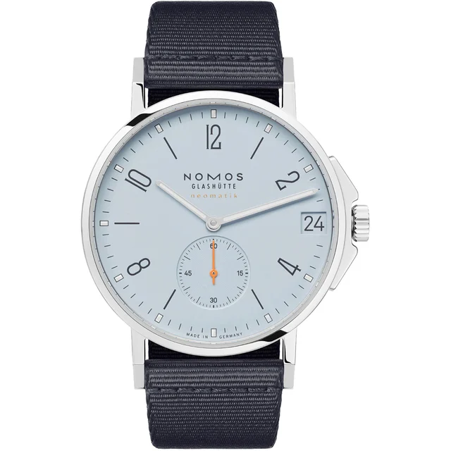 NOMOS Glashütte Ahoi Neomatik 38 Date Sky 516 kol saati