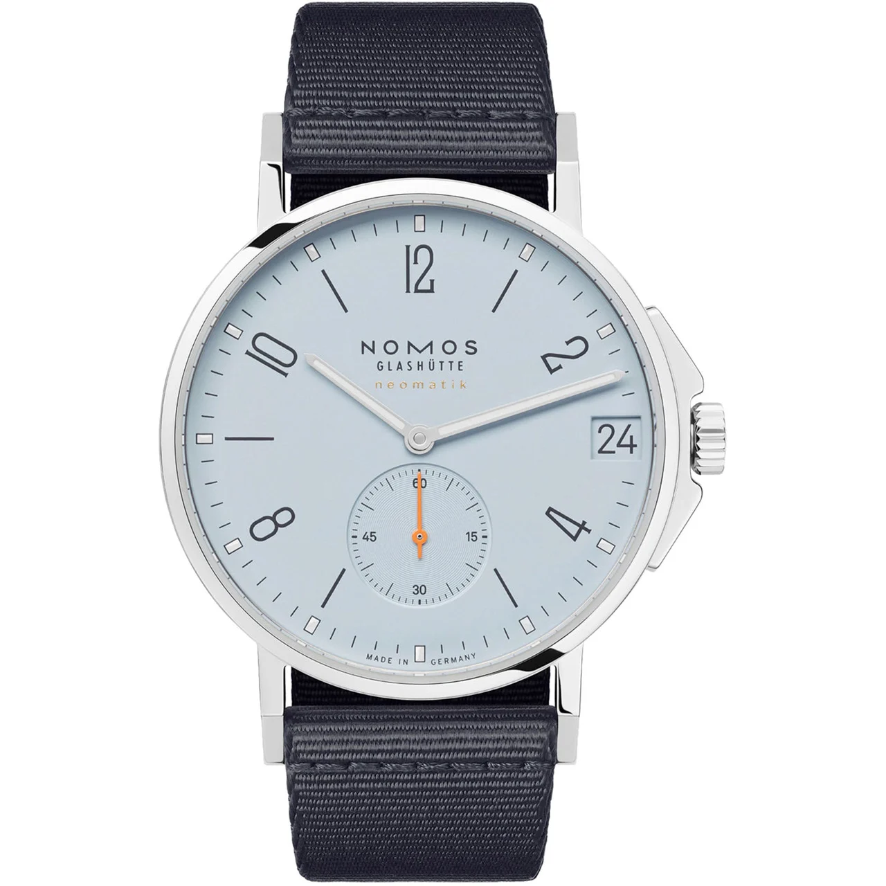 NOMOS Glashütte Ahoi Neomatik 38 Date Sky 516 kol saati