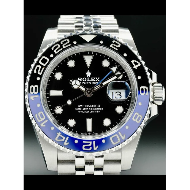 Rolex Oyster Perpetual Batman GMT-Master II 126710BLNR 210000033209 kol saati