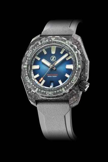 Zelos Hammerhead V3 300m Crystallised Ti Limited Edition kol saati