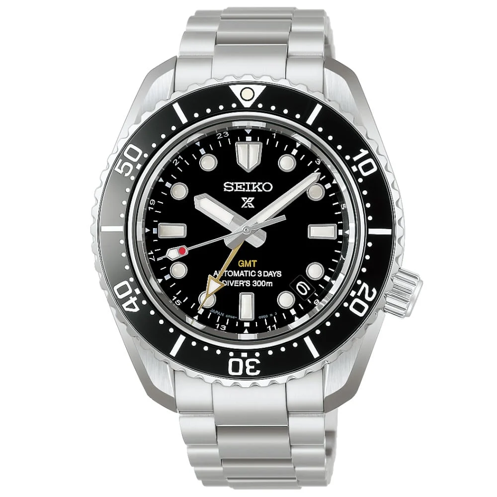 Seiko Prospex Diver GMT Black Dial HBC002 kol saati