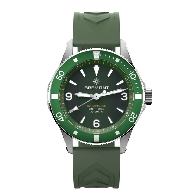 Bremont Supermarine SM40-ND-SS-GN-R-S kol saati