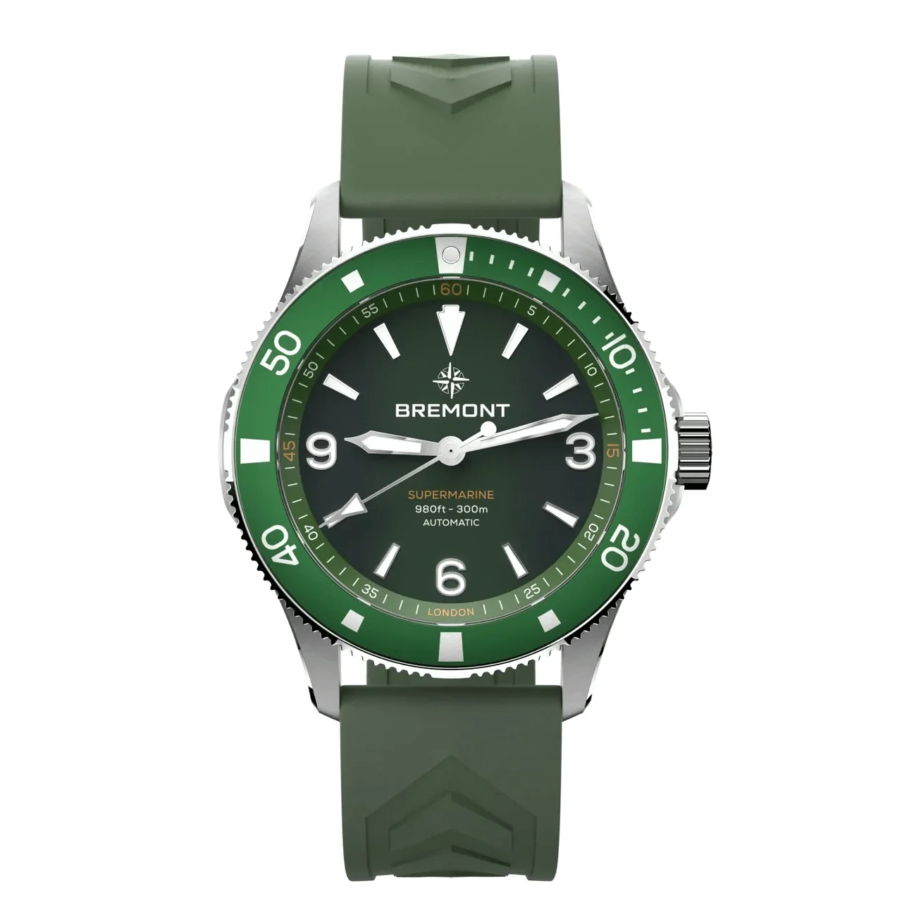 Bremont Supermarine SM40-ND-SS-GN-R-S 40 mm kol saati