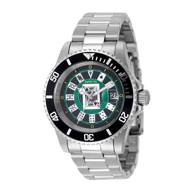 Invicta Pro Diver House of Cards Watch - 40mm. Steel (50524) kol saati