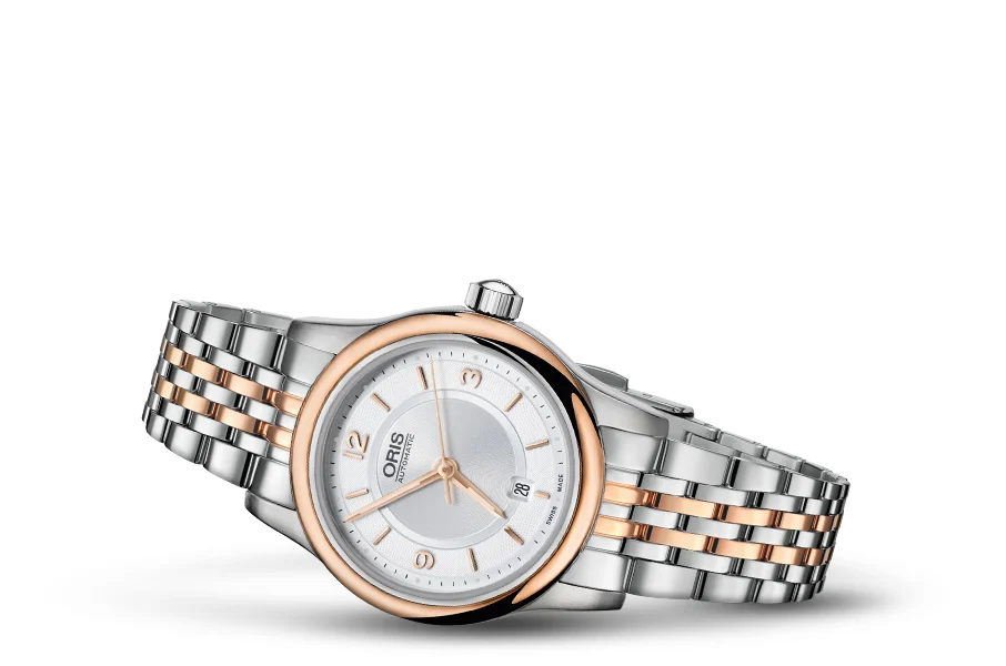 Oris Classic Date 01 561 7650 4331-07 8 14 12 28.5 mm kol saati