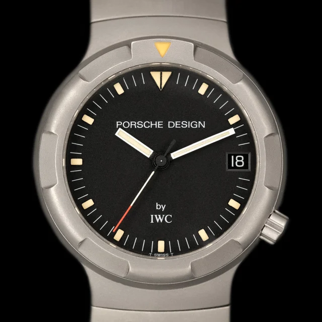 IWC Porsche Design Ocean 500 ref.3523 from 1990s kol saati
