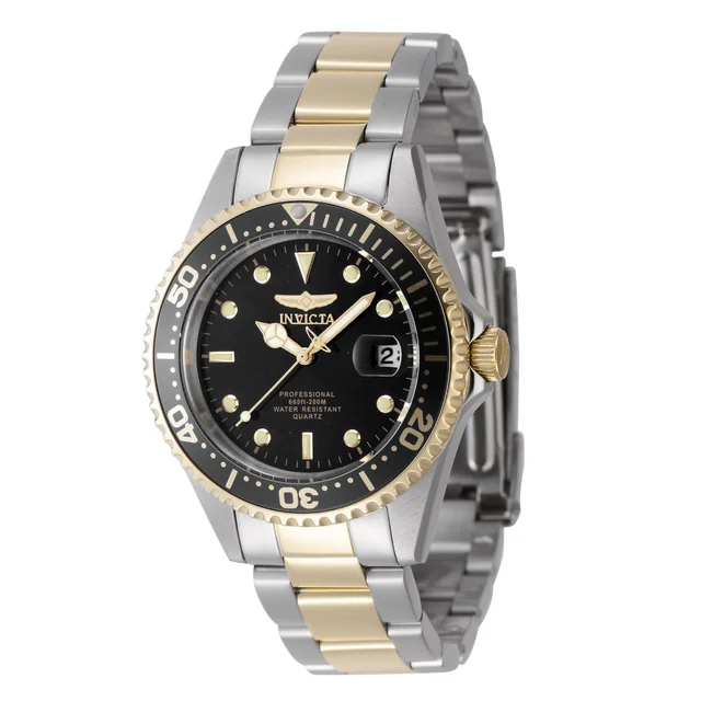 Invicta Pro Diver Anchoris Watch - 37.5mm, Gold, Steel (8934OB) kol saati