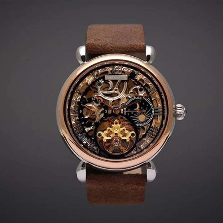 Matt Arend Squelette Masterpiece Rosegold Calibre 2765 MA 742 SQUELETTE MASTERPIECE ROSEGOLD CALIBRE 2765 46 mm kol saati