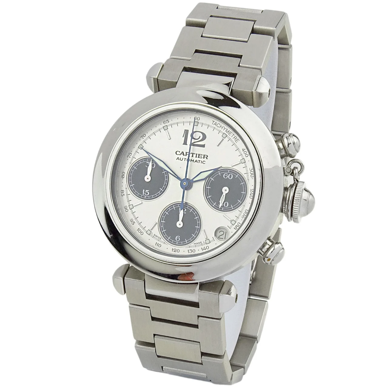 Cartier Pasha 491686CD 35 mm kol saati