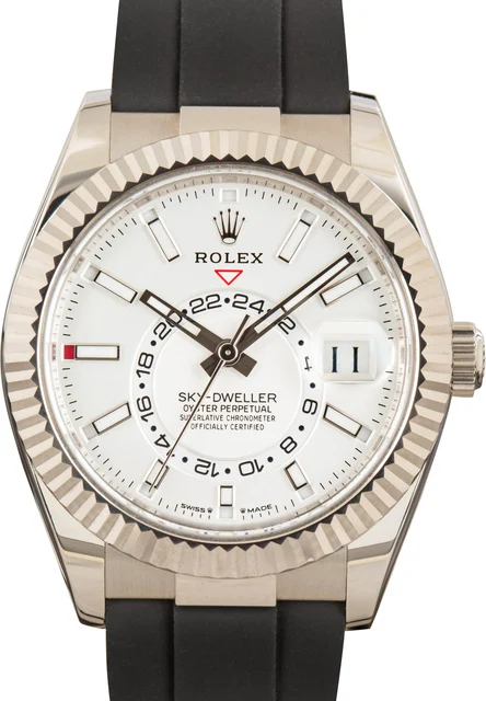 Rolex Sky-Dweller 336239 Intense White Dial kol saati