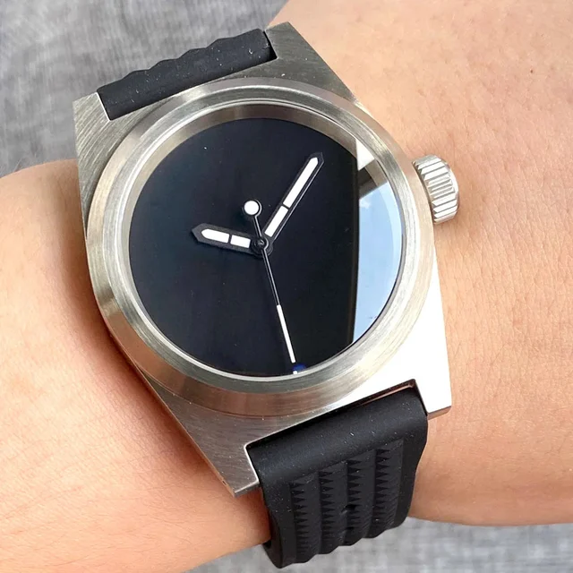 Tandorio sterile Unimatic U2 TD194 AR Domed Sapphire Sterile NH35 PT5000 20ATM Field Watch