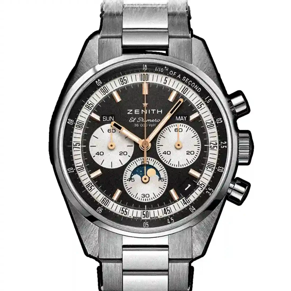 Zenith Chronomaster 46749 38 mm kol saati