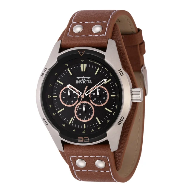 Invicta Open Box Specialty Watch - 44mm. Brown (AIC-44836) kol saati