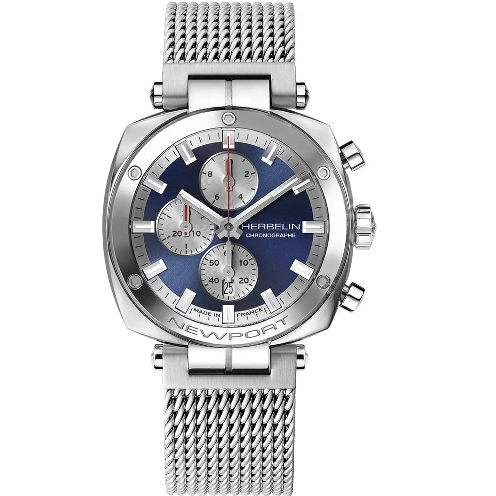 HERBELIN Newport 35664AP25B 42 mm kol saati