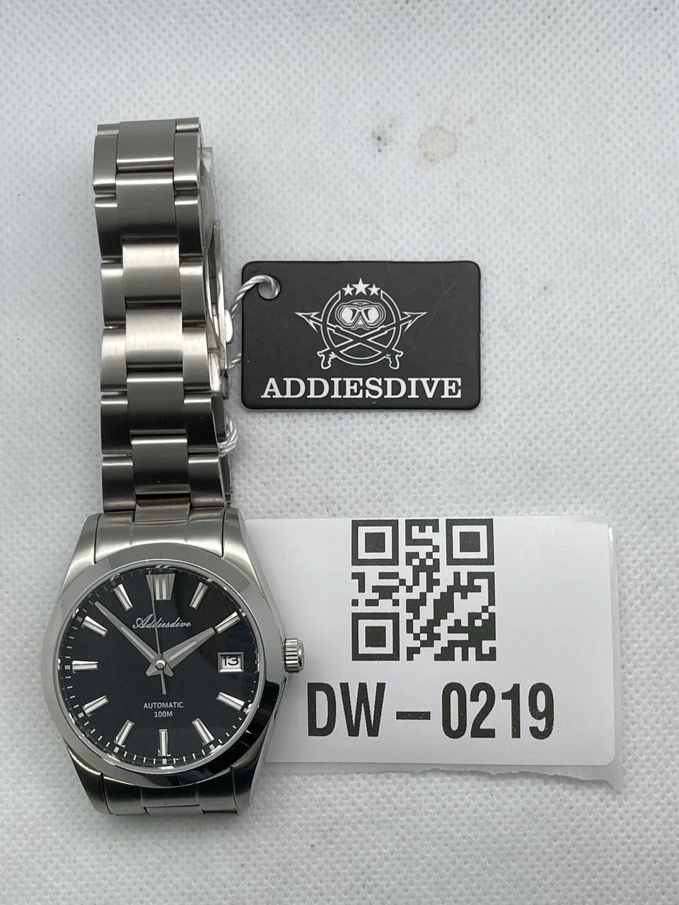 addiesdive Elegance Collection GMT Quartz Watch AD2065 温-二手代发-Nancy-DW-0219 46 mm kol saati