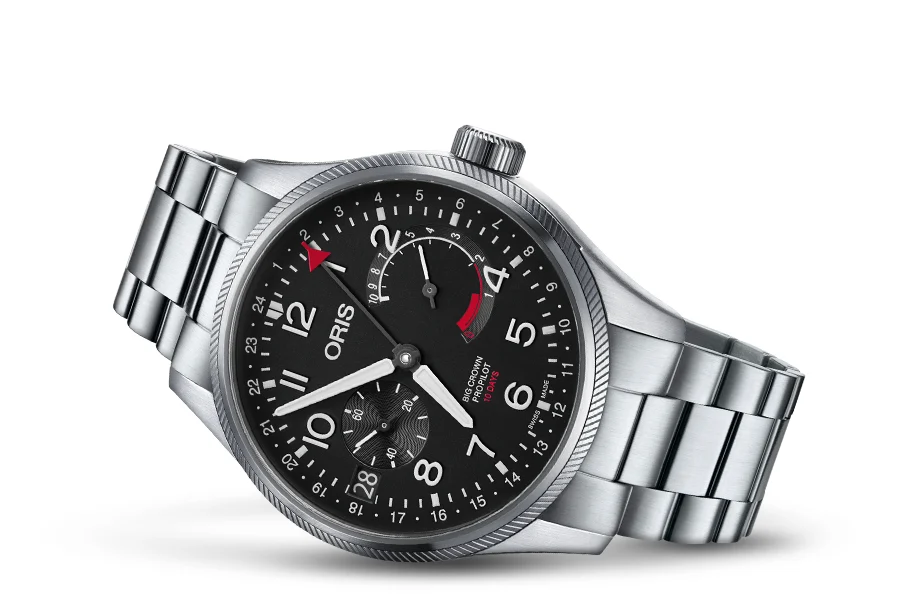 Oris Big Crown ProPilot Calibre 114 01 114 7746 4164-Set 8 22 19 44 mm kol saati