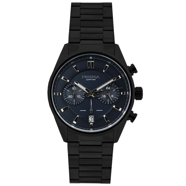 Prisma Men P.2053 Decade Chronograph Black kol saati