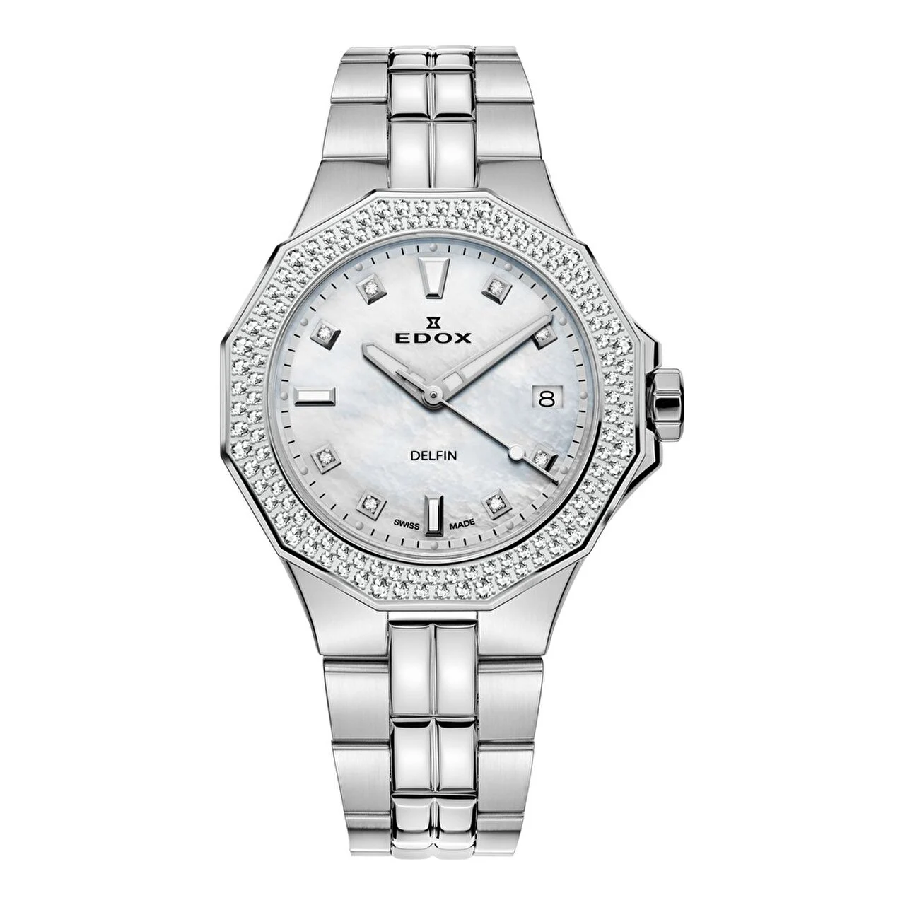 EDOX Delfin 53020-3D120M-NADN 38 mm kol saati