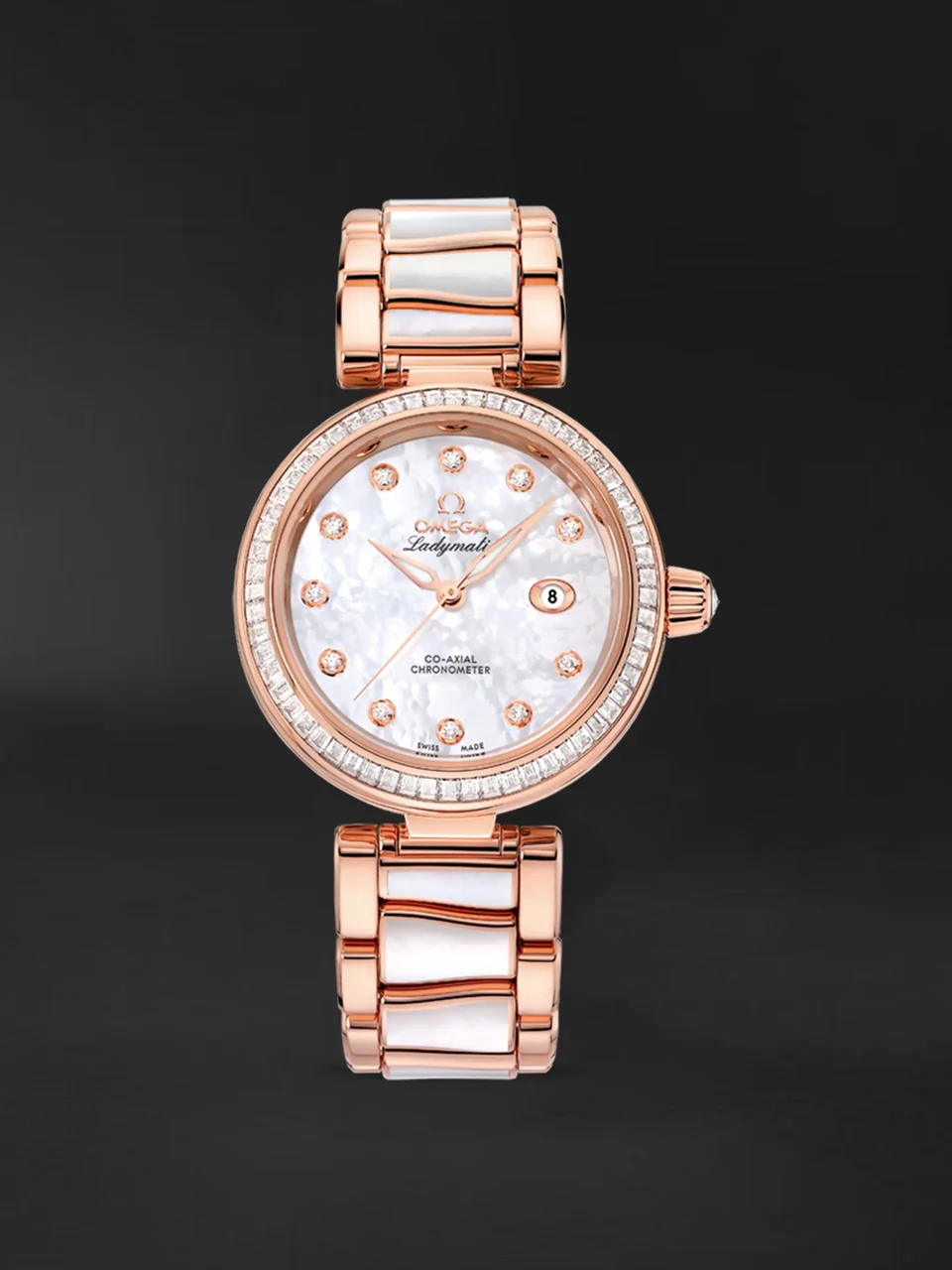 OMEGA Ville Ladymatic 425.65.34.20.55.007 34 mm kol saati