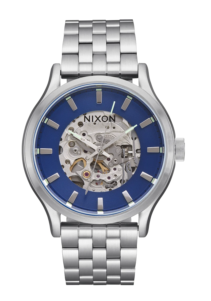 Nixon US Spectra - Navy Sunray / Silver A1323-5091-00 40 mm kol saati