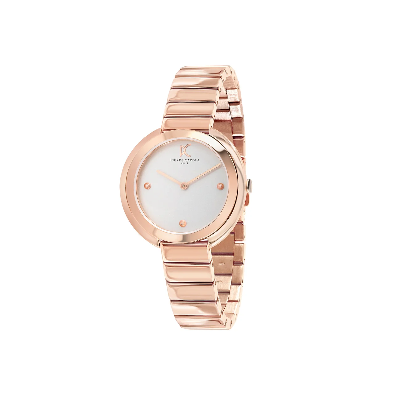 MONTMARTRE Rose Gold Watch with Metal Link Strap CMC.8007 36 mm kol saati