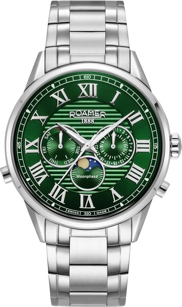 Roamer Superior Moonphase II 513821-41-75-50 43 mm kol saati