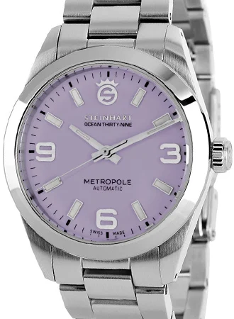 Steinhart Ocean 39 Metropole Lilac 103-1345/ST 47 mm kol saati