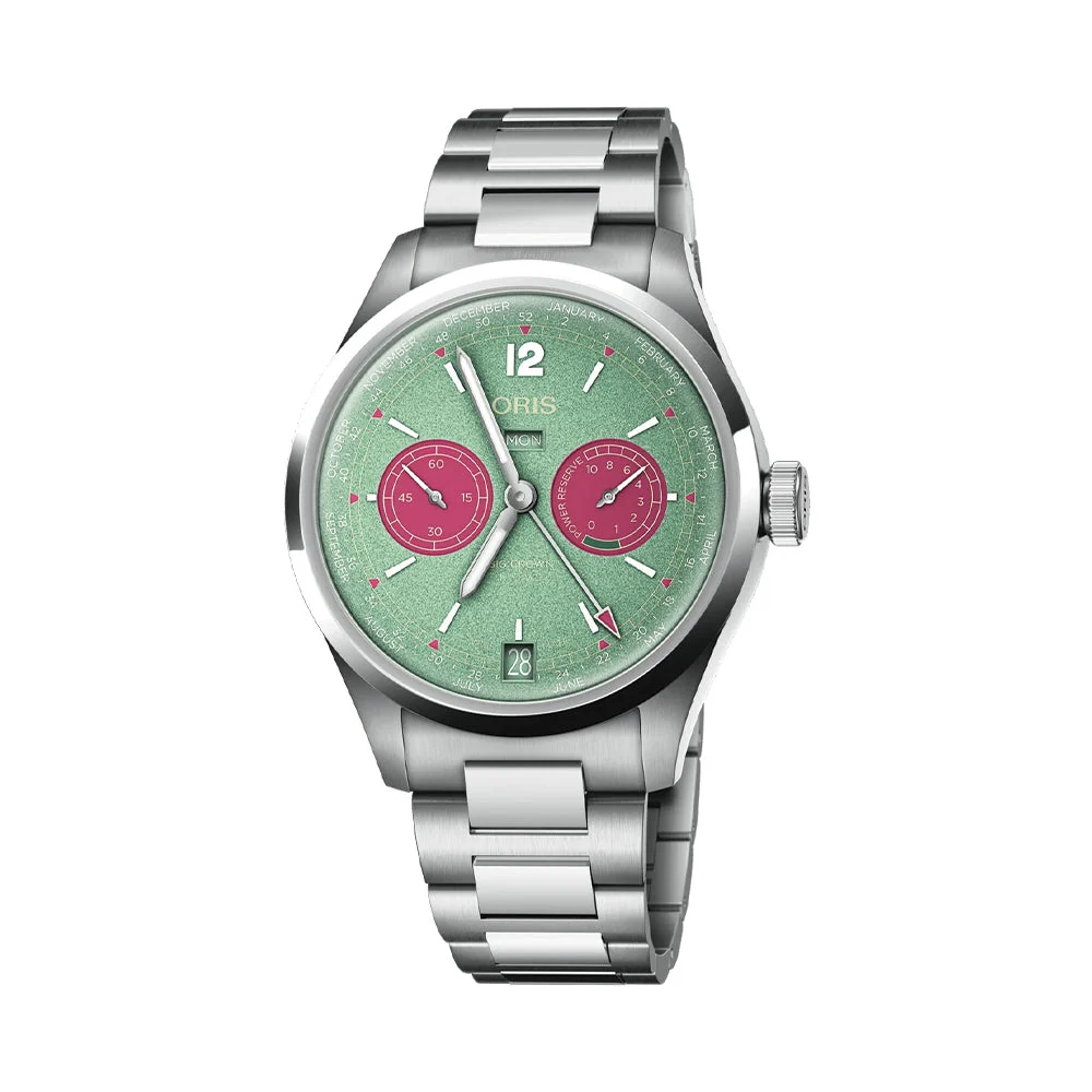 Oris Big Crown Calibre 113 43mm - Mint Green on Bracelet 113 7800 4057-07 8 21 06 43 mm kol saati