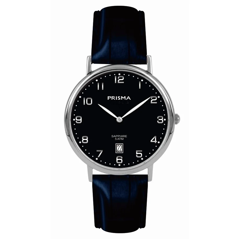 Prisma Signature Blue Titanium Watch Prisma P.1007 Signature Blue Titanium Watch 36 mm kol saati
