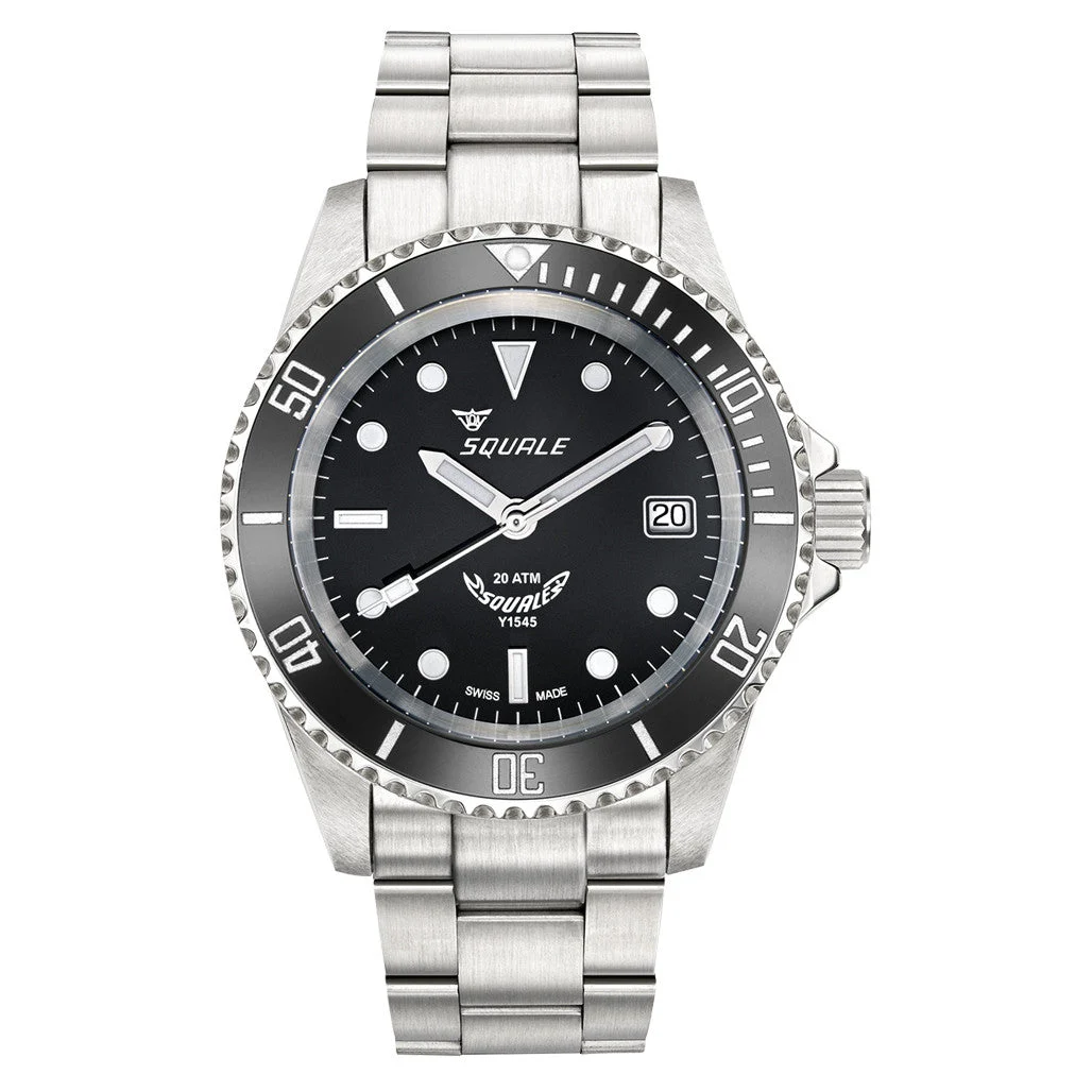 Squale Squale 1545 Y1545SILVE.AC 40 mm kol saati