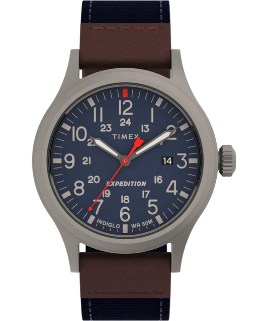 Timex Expedition Scout 40mm Fabric Strap Watch TW4B14100 kol saati