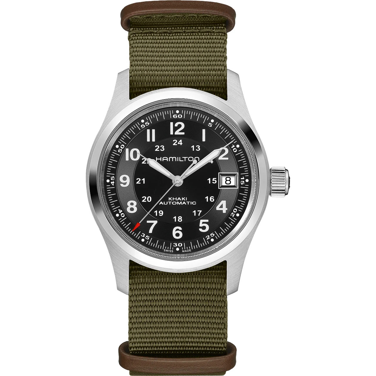 Hamilton Khaki Field Auto 38mm Call of Duty H70475930 38 mm kol saati