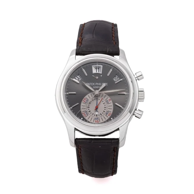 Patek Philippe PATEK PHILIPPE REF. 5960 ANNUAL CALENDAR FLYBACK CHRONOGRAPH PLATINUM kol s