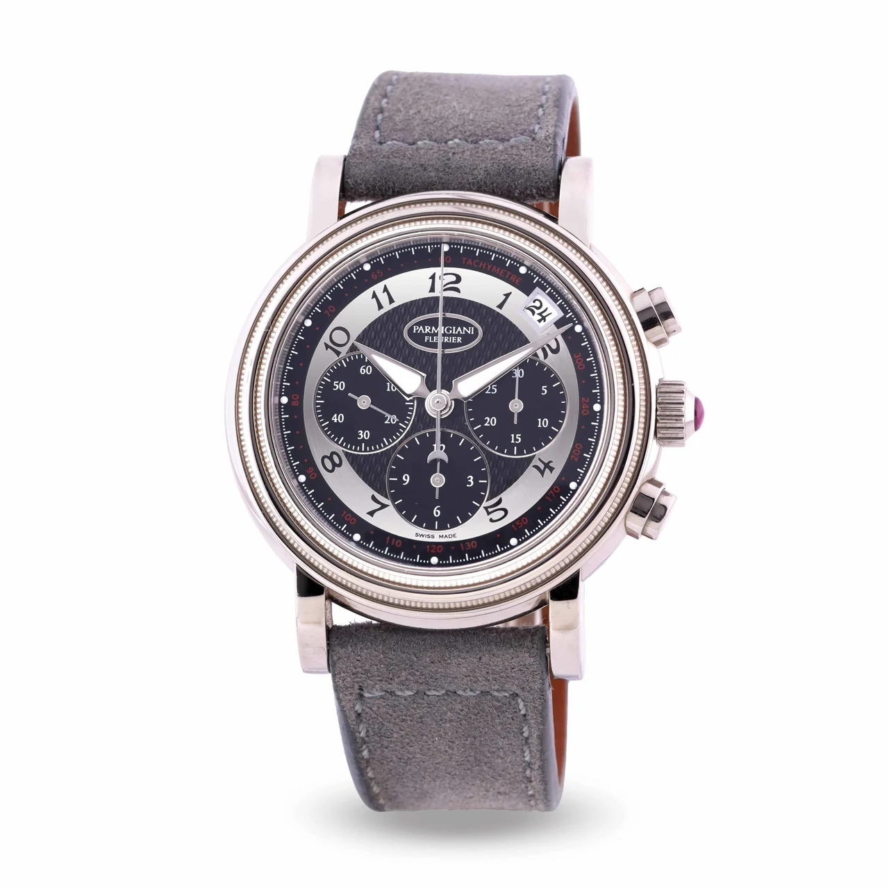 Parmigiani PARMIGIANI, REF. PFC404-1201400, TORIC CHRONOGRAPH, 18K WHITE GOLD kol saati