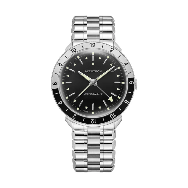 Accutron Astronaut "T" 41mm - Black on Bracelet 2SW8A002 kol saati