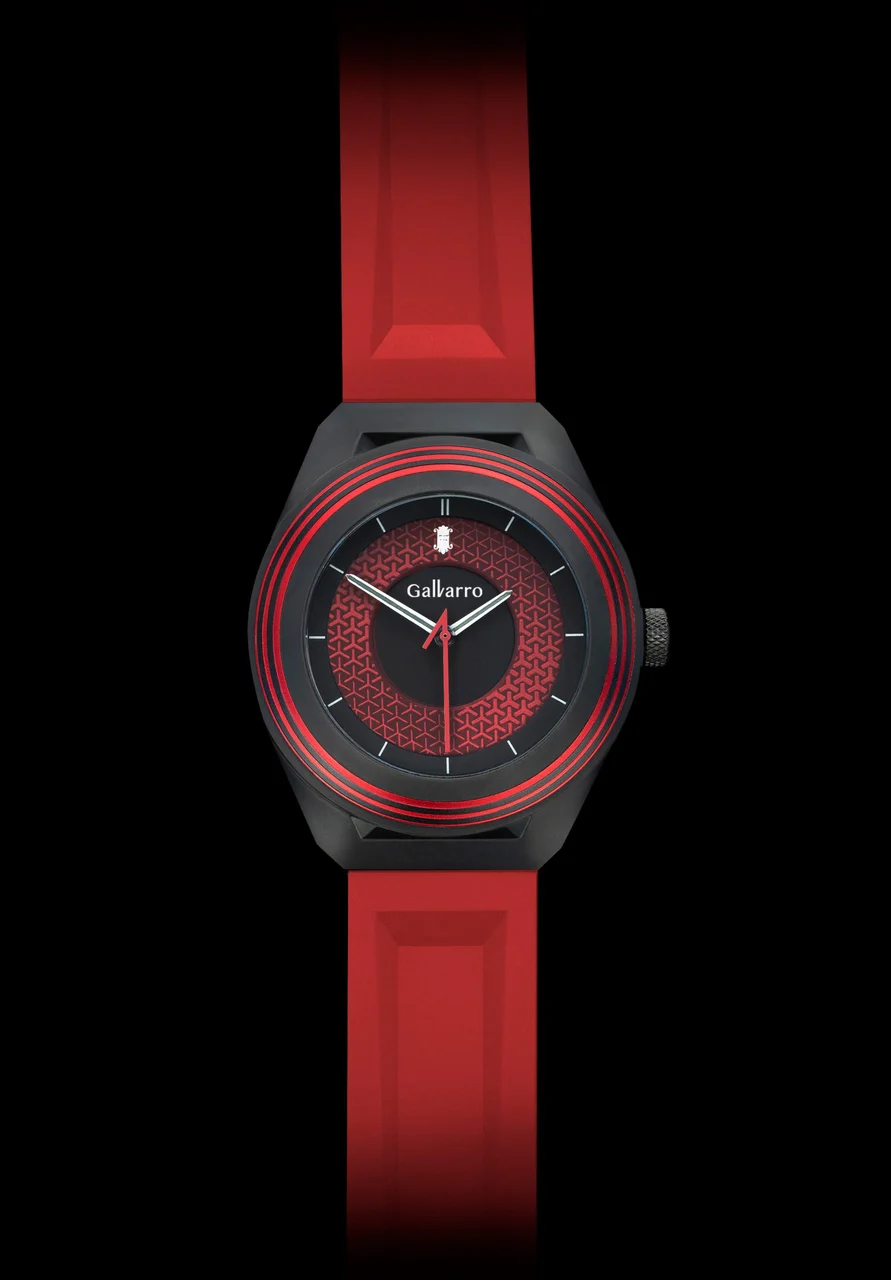 Galvarrowatches Picante_rojo 45 mm kol saati