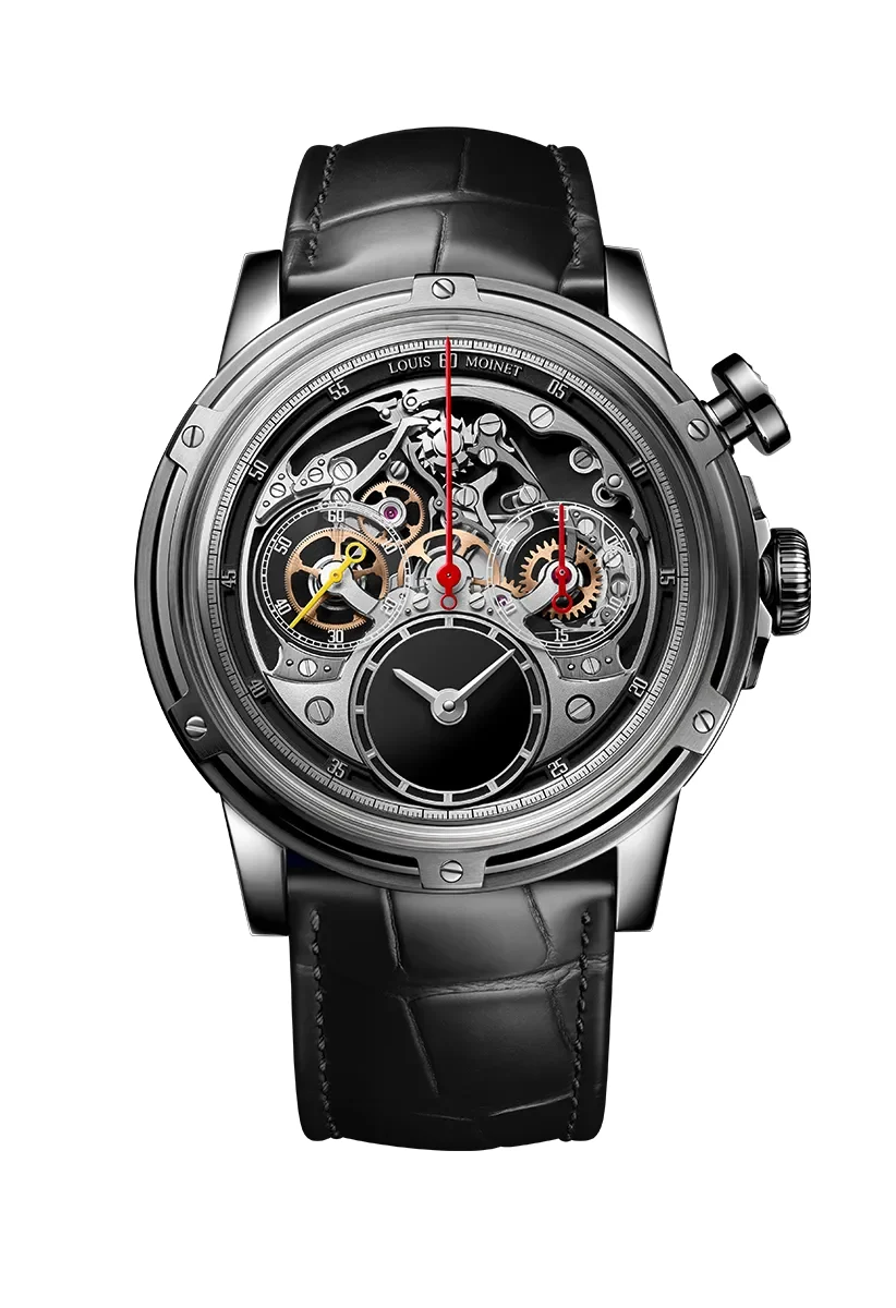 Louis Moinet Louis Moinet LM-124.20.50 46 mm kol saati