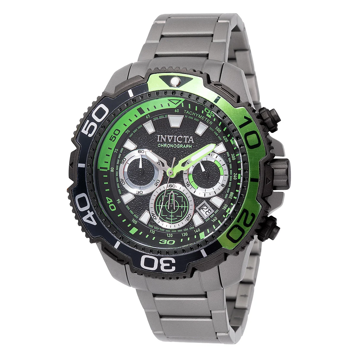 Invicta Commandor Watch - 48mm. Titanium (49494) 48 mm kol saati