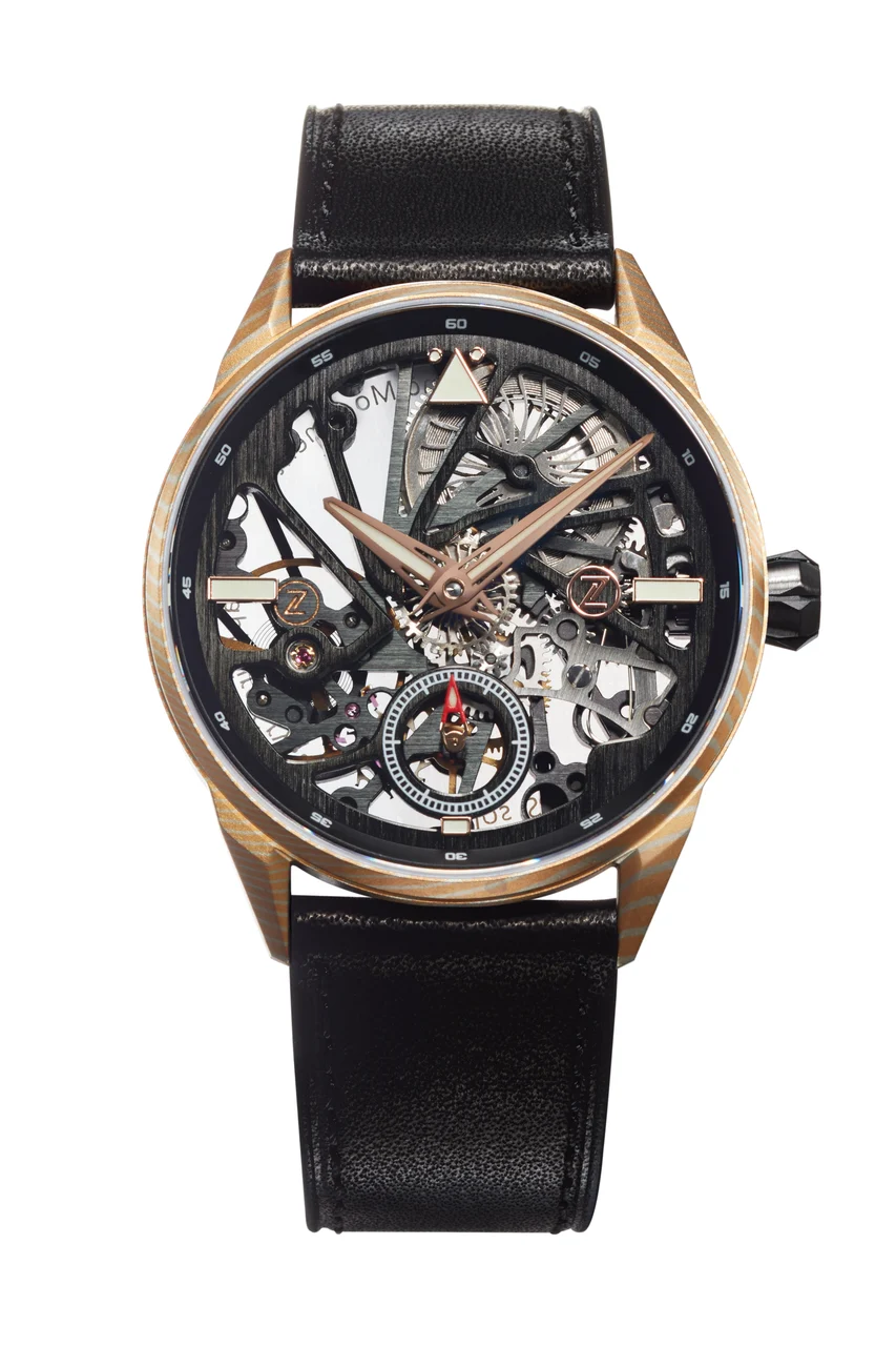 Zelos Skyraider 2 Mokume 22 mm kol saati