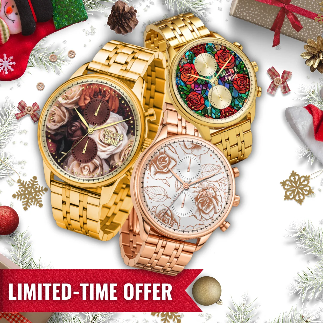 Talley & Twine Watch Company 41-Rose-Bundle 41 mm kol saati