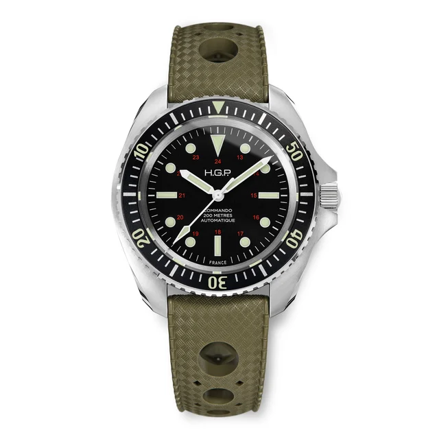 HGP - Watches HGP-24-D2AC-001-02-RB2-GRN kol saati