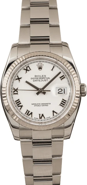 Rolex Datejust 116234 Steel Oyster 116234WRO kol saati