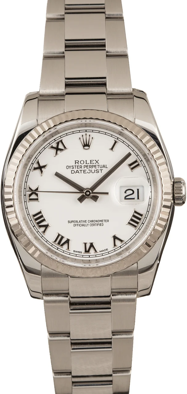 Rolex Datejust 116234 Steel Oyster 116234WRO 36 mm kol saati