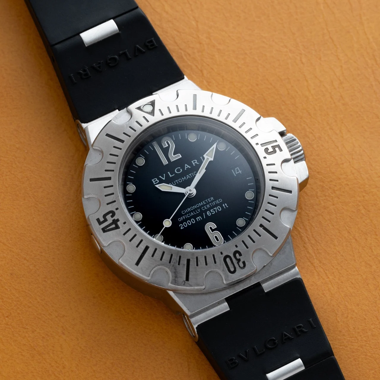 Bulgari Diagono 40991540 42 mm kol saati